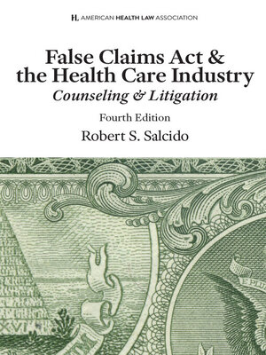 cover image of AHLA False Claims Act & The Health Care Industry (Non-Members)